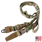Correa de arma STRYKE, monopunto/doblepunto, ancho 3 cm, hebillas Duraflex Heavy Duty MOJAVA