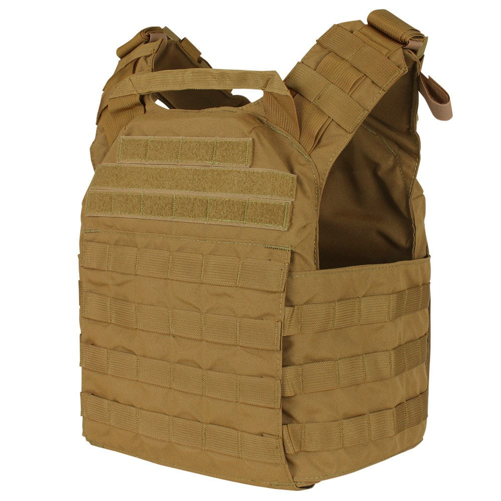 Portaplacas Cyclone Molle negro, chaleco ligero en nylon Cordura 500D