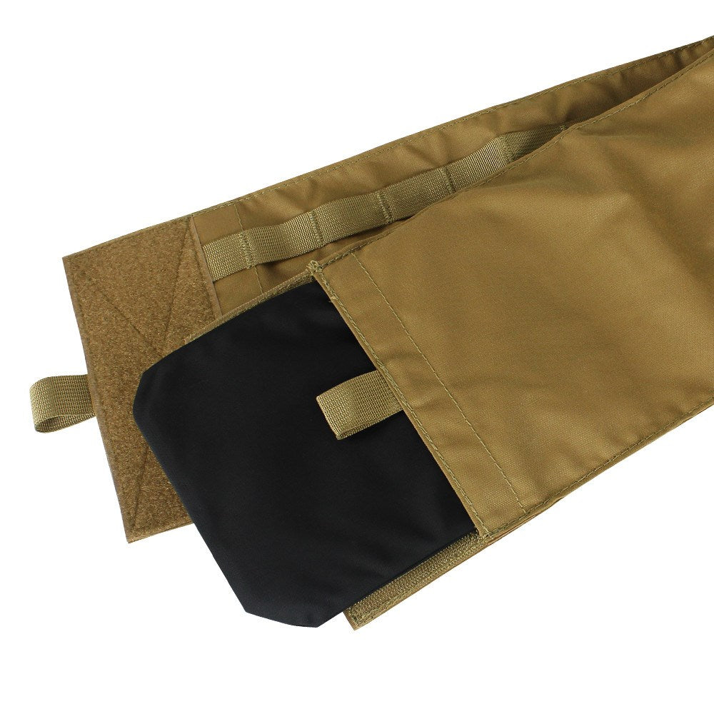 Portaplacas Cyclone Molle negro, chaleco ligero en nylon Cordura 500D
