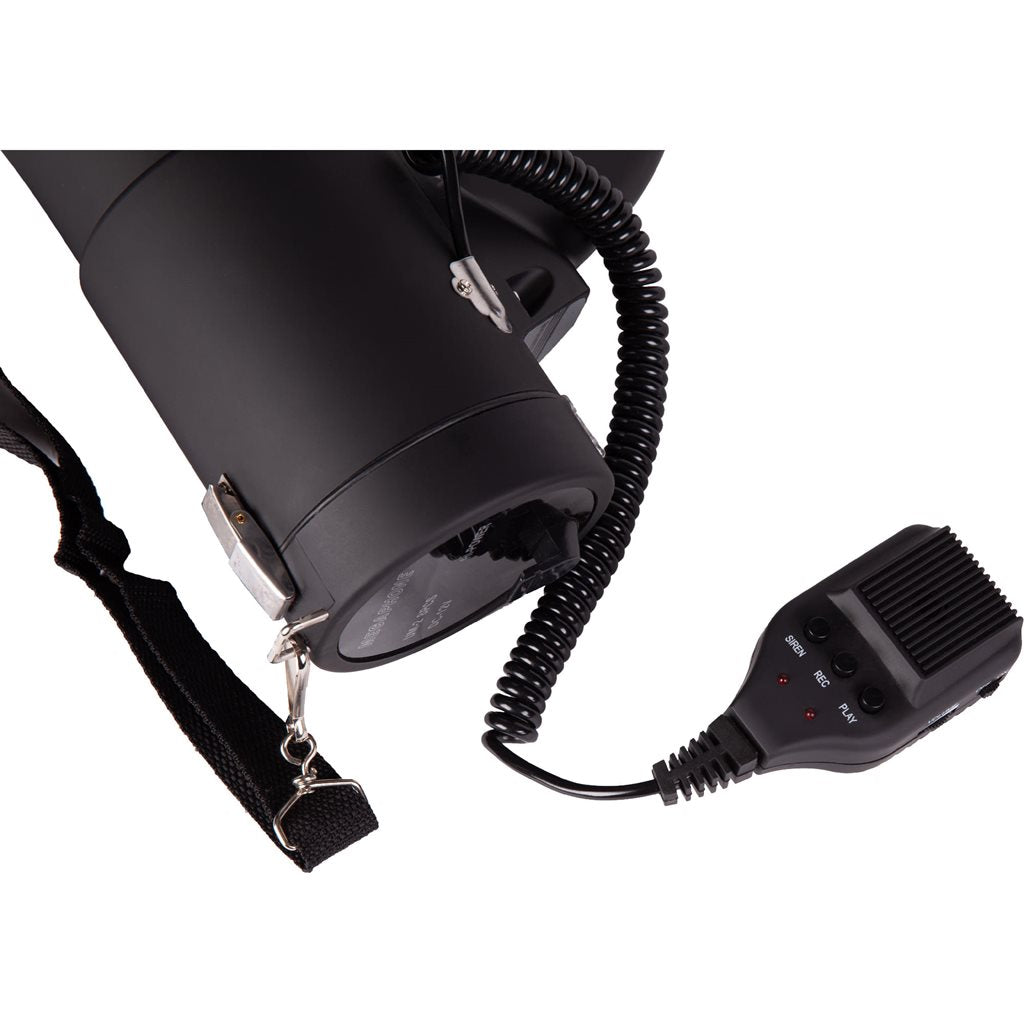 Megáfono profesional 50W Bluetooth, carcasa ABS, color negro