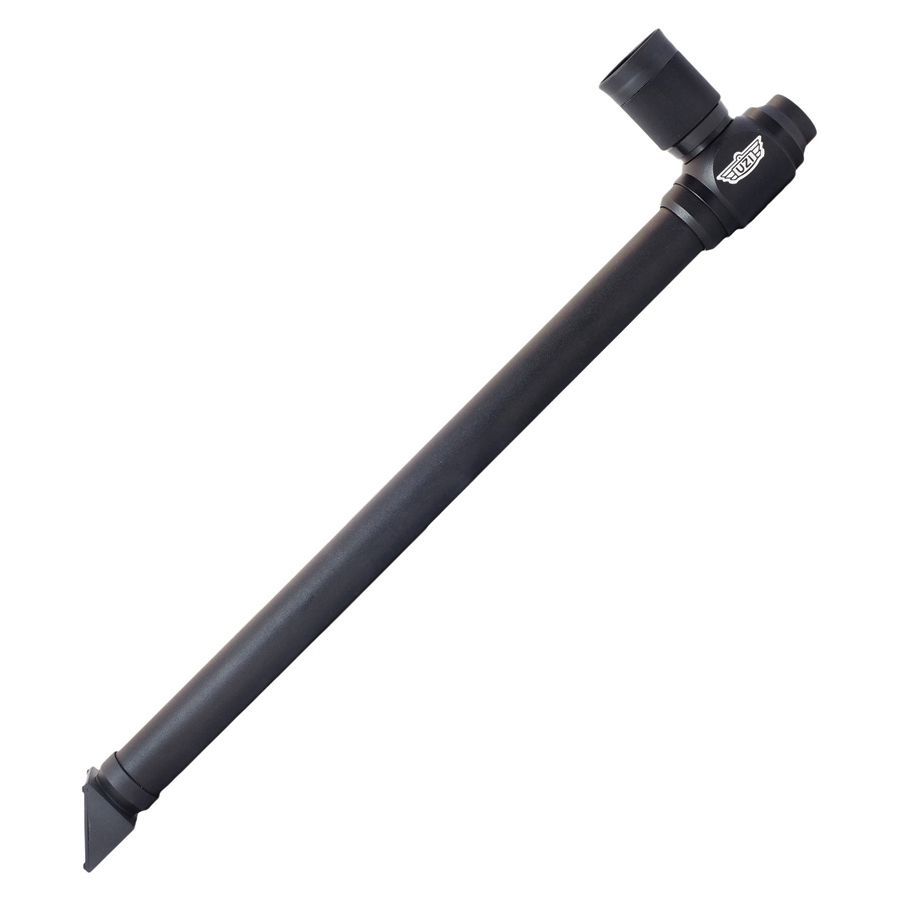Periscopio telescópico negro con funda de transporte