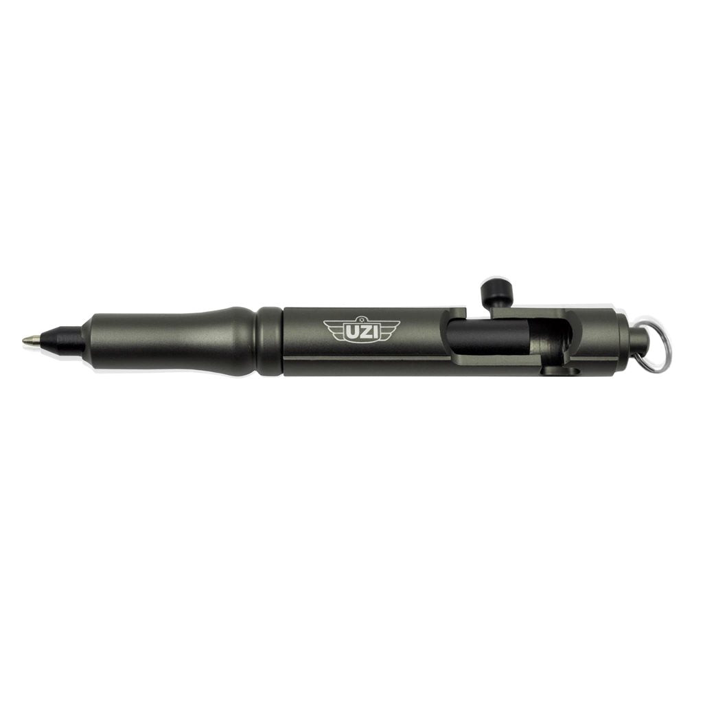 Bolígrafo táctico BOLT ACTION LARGE de aluminio aeronáutico con mecanismo tipo cerrojo