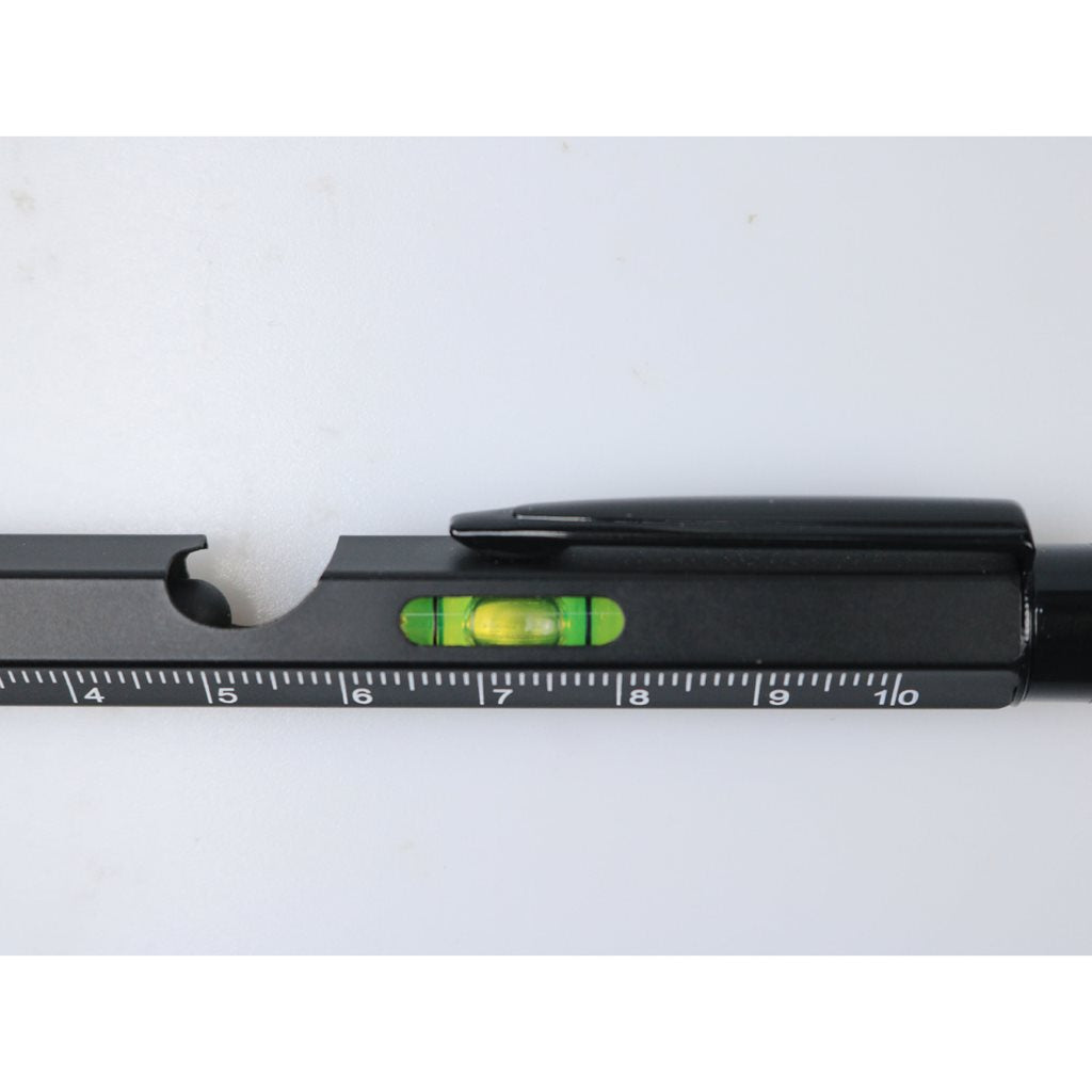 Bolígrafo táctico multifunción TACTICAL UTILITY con regla, stylus y linterna LED