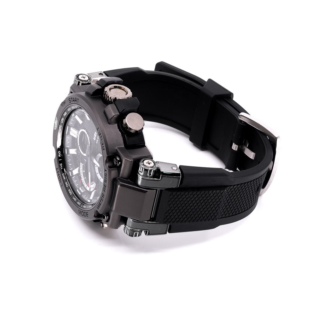 Reloj SHOCK negro con correa de goma