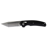 Cuchillo táctico plegable CHISEL con hoja tanto y mango G10