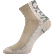 Calcetines REVOLT algodón beige, finos y deportivos unisex