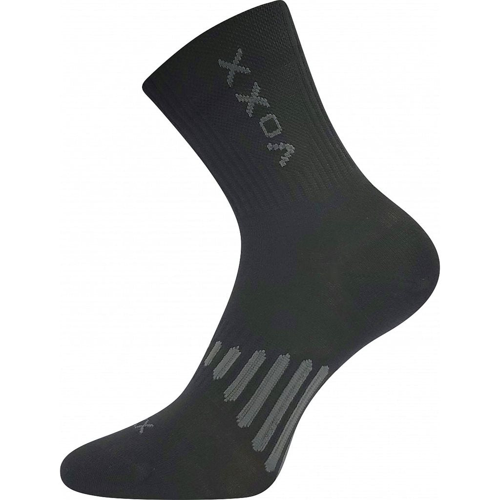 Calcetines Powrix de lana merina negros - V-1193-B