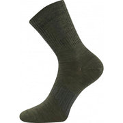 Calcetines POWRIX de lana merino verdes, unisex, confort para todo el día