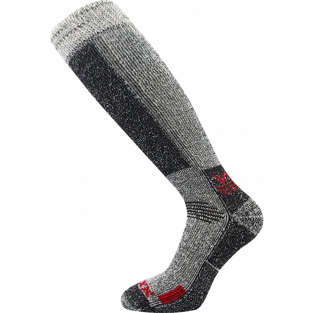Calcetines ORBIT merino COOLMAX gris/azul, largos para botas, clase térmica D hasta -35°C