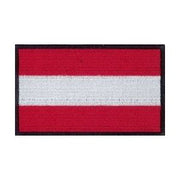 Parche textil con la bandera de Austria, aprox. 6,5 x 4,5 cm