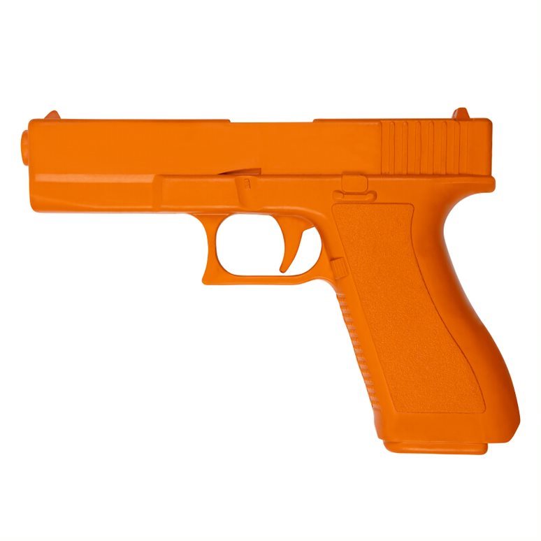Pistola de entrenamiento GLOCK de goma, réplica fiel con dimensiones y peso similares al original