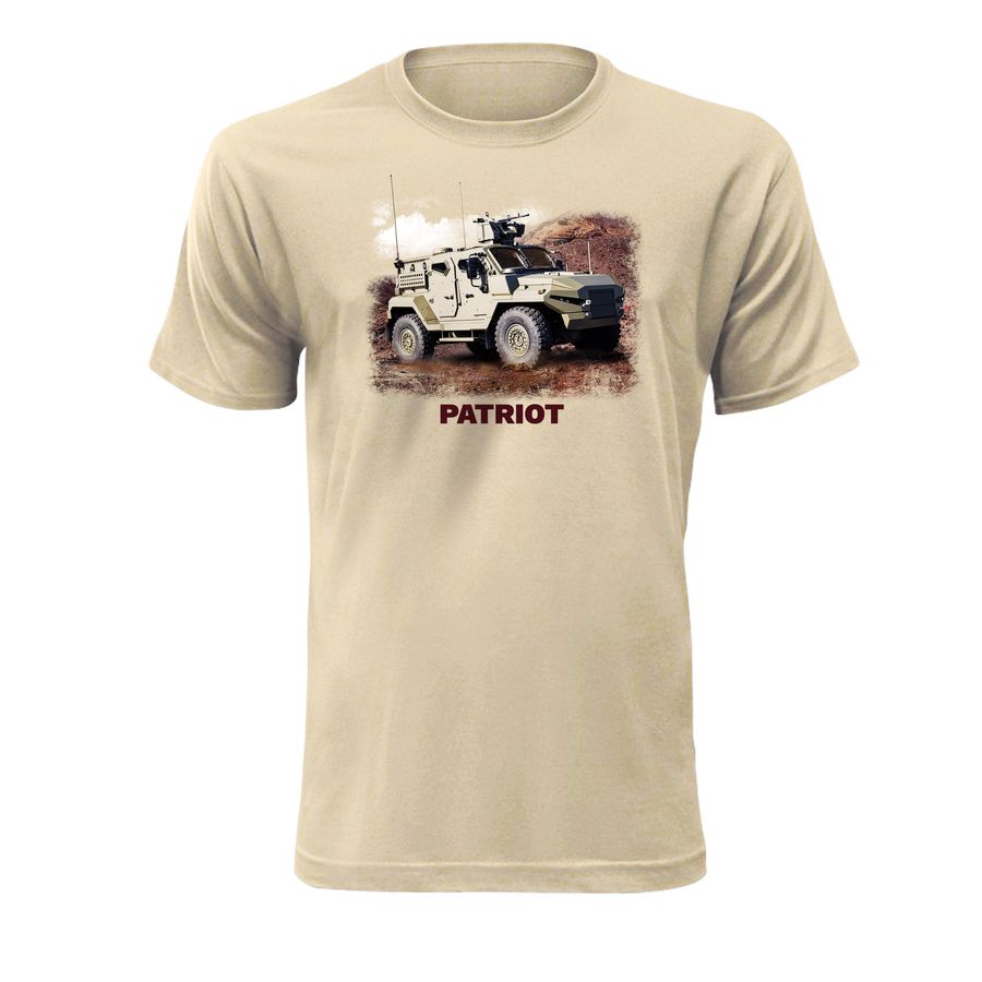 Camiseta eXc PATRIOT color arena vista frontal