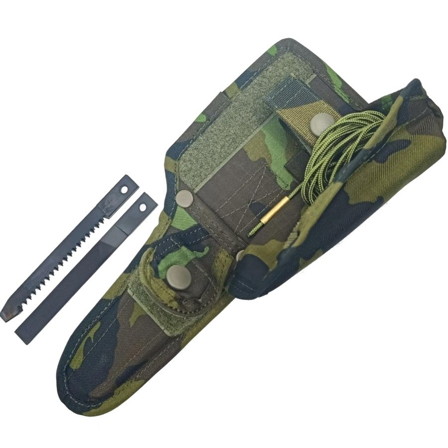 Funda textil camuflaje UTON 362-4 con bolsillo y sistema modular MNS