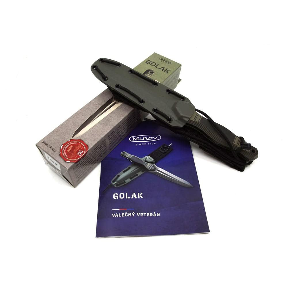 Cuchillo GOLAK de hoja fija con funda KYDEX