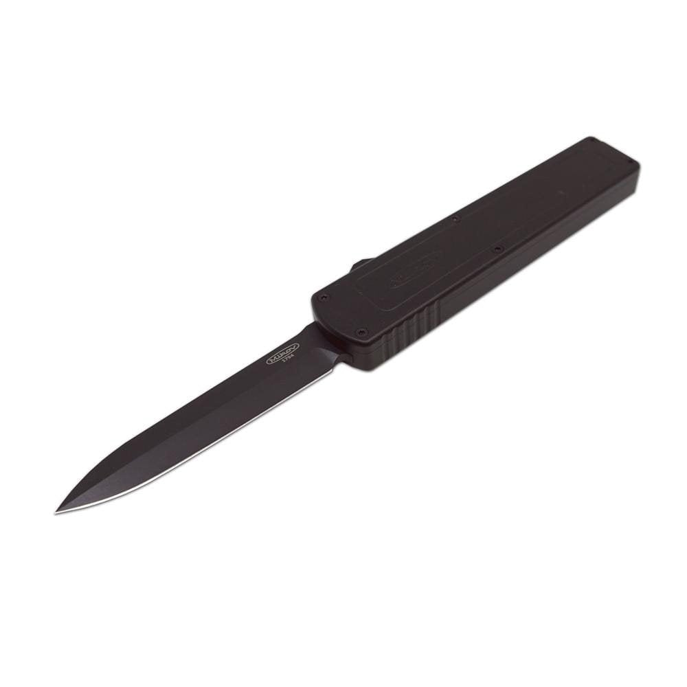 Cuchillo automático RAPTOR negro, versión moderna del Mikov Mackie