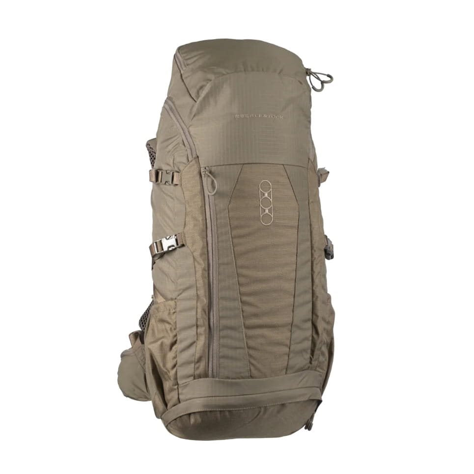 Mochila V8 FREEFALL 3000 gris, variante mayor EDC con bolsillo inferior separable para saco ligero
