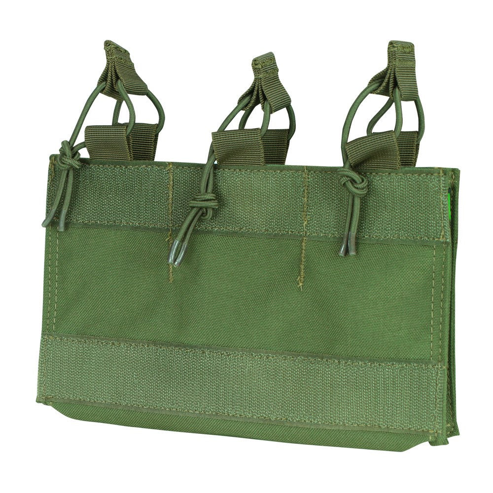 Inserto para chaleco MOPC para 3 cargadores M4 en color verde (Condor)