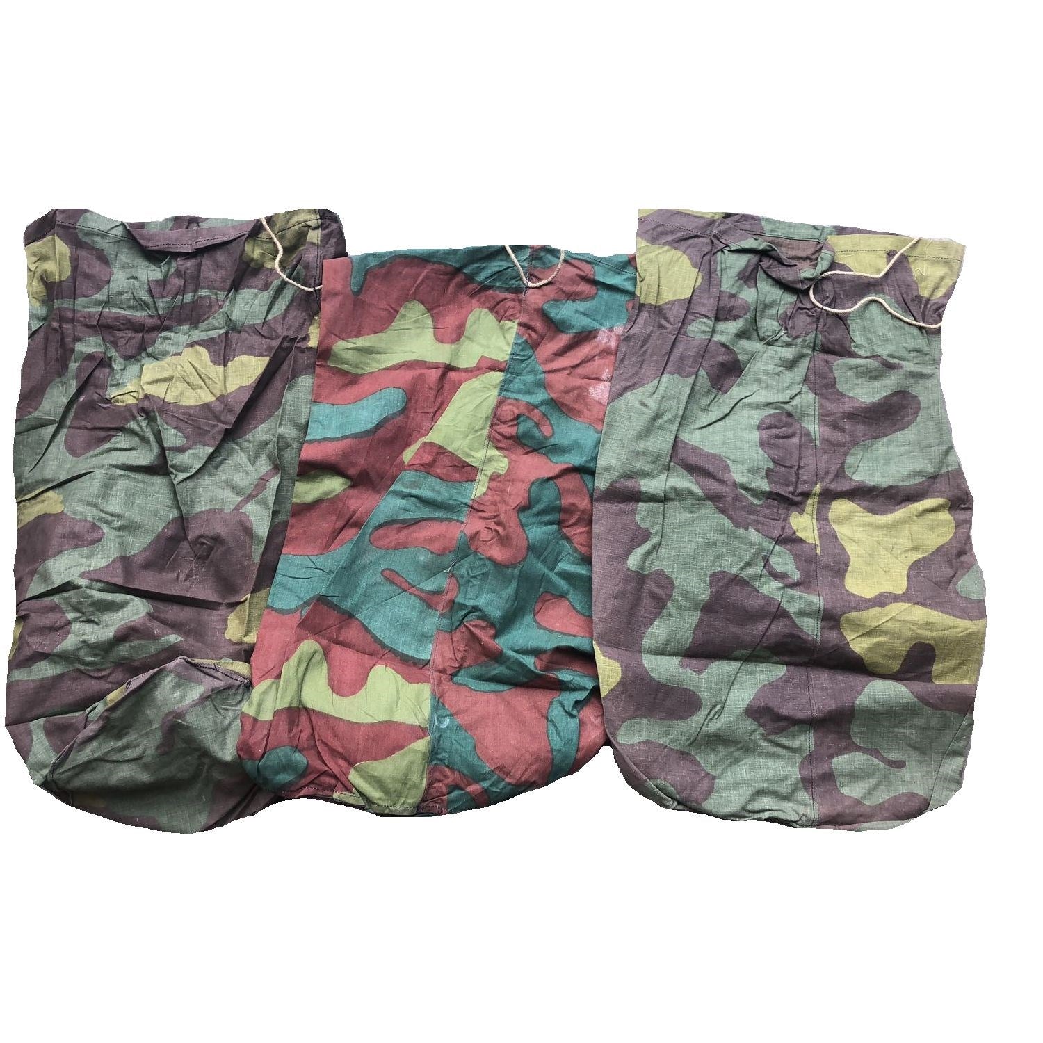 Bolsa transporte italiana en lona camuflaje SAN MARCO, usada