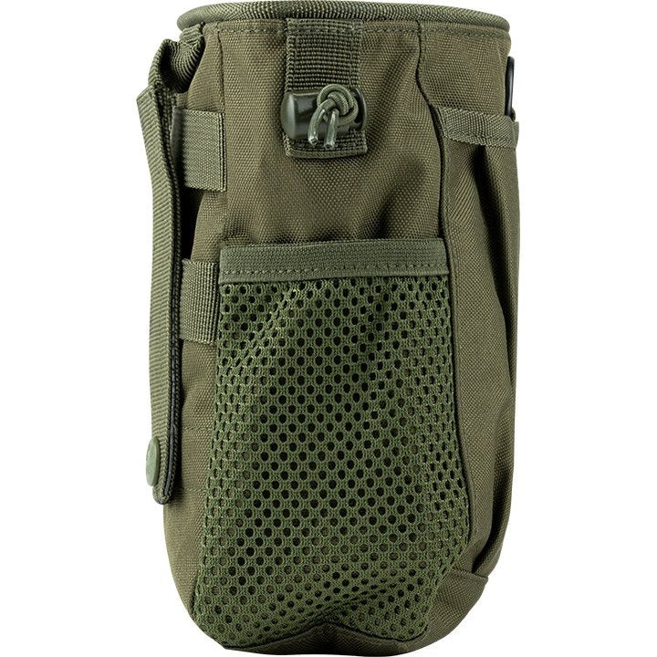 Bolsa Dump Bag para cargadores vacíos negra con bolsillo frontal y D-anilla