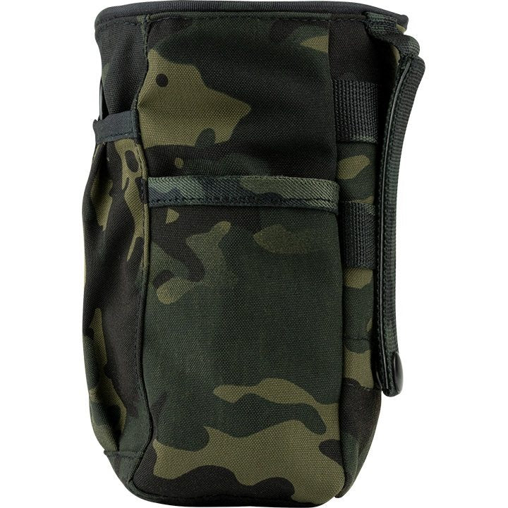 Bolsa Dump Bag para cargadores vacíos negra con bolsillo frontal y D-anilla