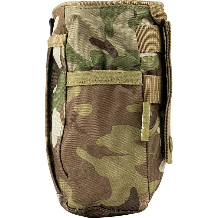 Bolsa Dump Bag para cargadores vacíos negra con bolsillo frontal y D-anilla