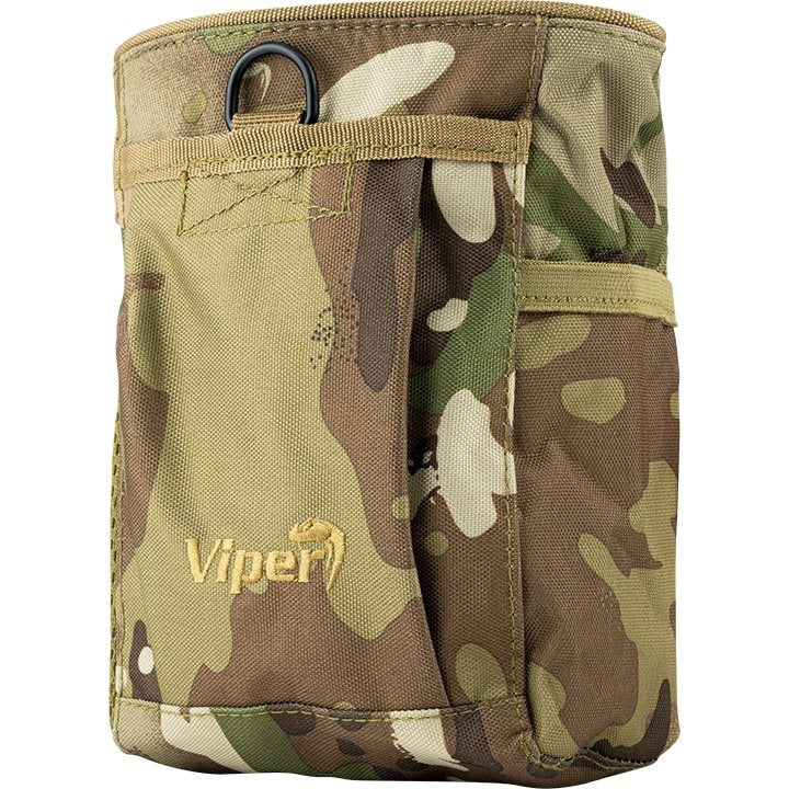 Dump Bag para cargadores vacíos negra, funda 600D Cordura, 20 x 15 x 11 cm