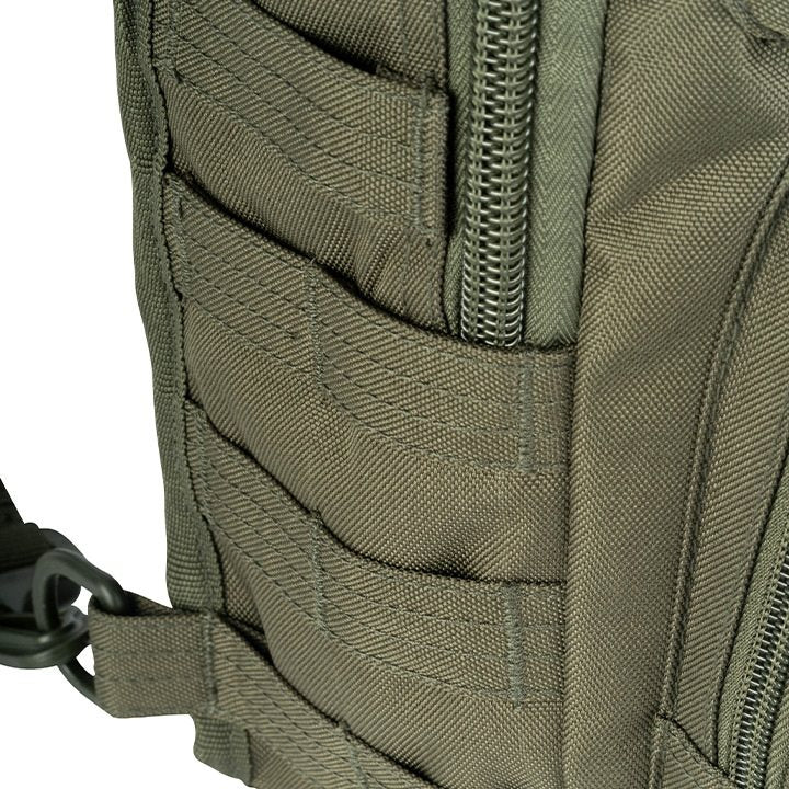 Mochila bandolera VIPER 10L negra Cordura 31x20x16 cm