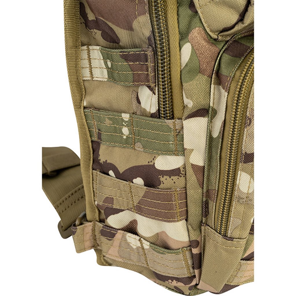 Mochila bandolera VIPER 10L negra Cordura 31x20x16 cm