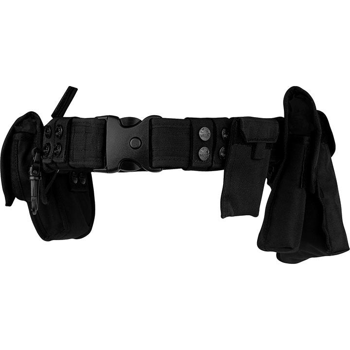 Cinturón SECURITY PATROL VIPER negro con 6 fundas