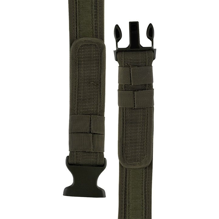 Cinturón SECURITY verde ajustable 81-127 cm compatible con chalecos tácticos - UK Viper