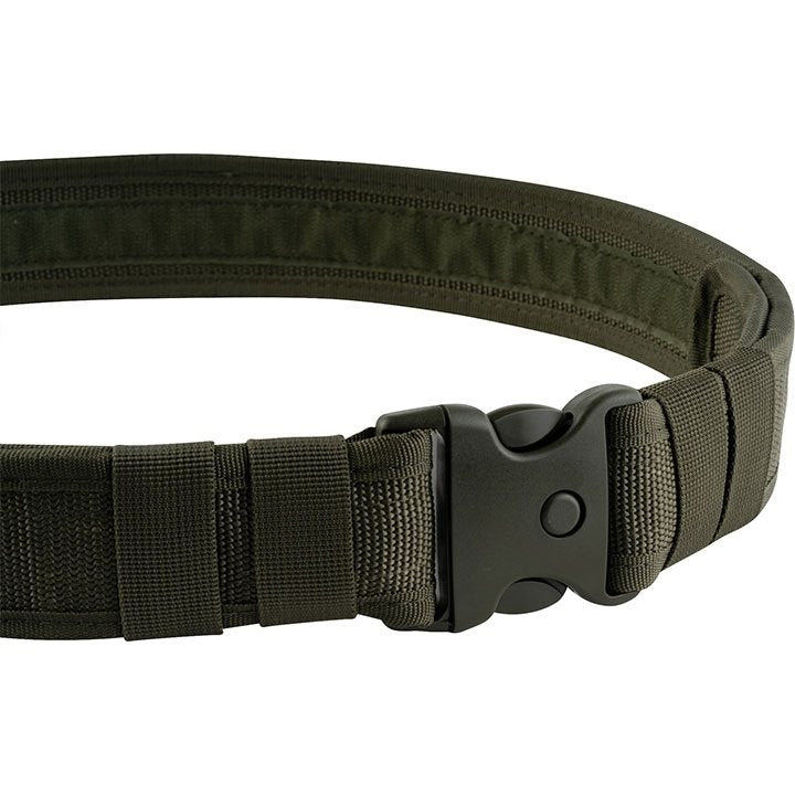 Cinturón SECURITY verde ajustable 81-127 cm compatible con chalecos tácticos - UK Viper