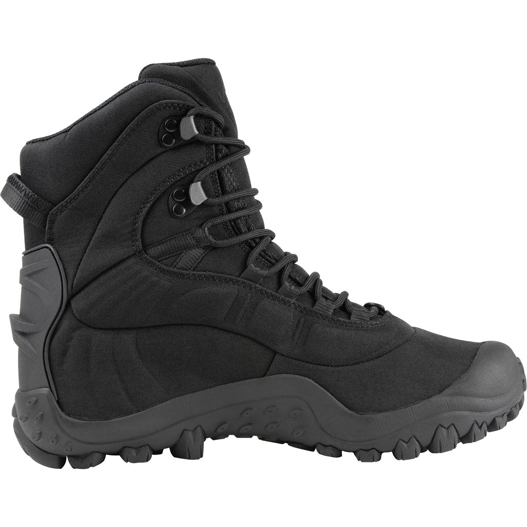 Botas tácticas VENOM negras con empeine de Cordura y suela antideslizante