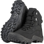 Botas tácticas VENOM negras con empeine de Cordura y suela antideslizante