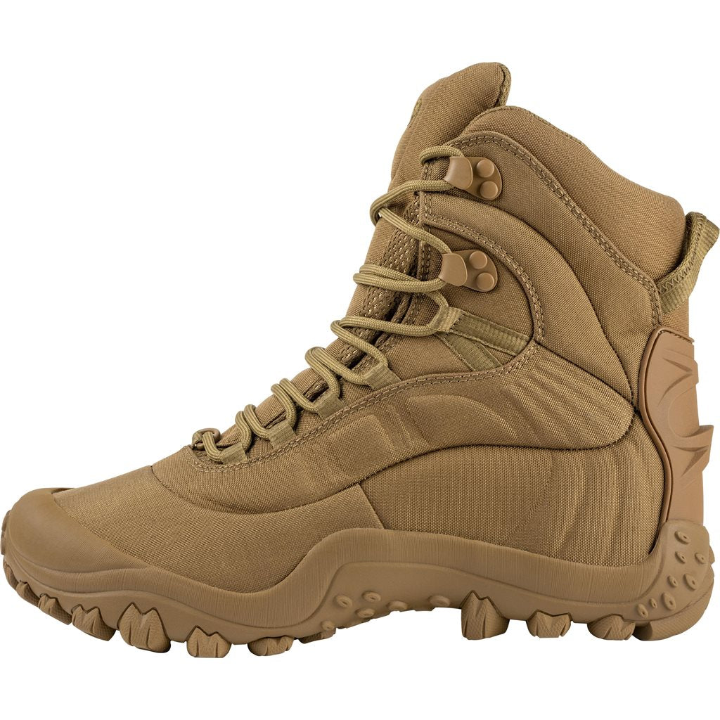 Botas tácticas VENOM COYOTE con empeine de Cordura y suela antideslizante