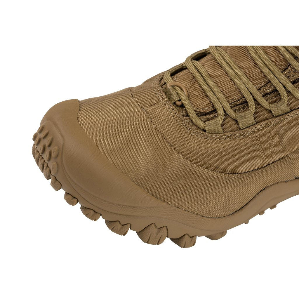 Botas tácticas VENOM COYOTE con empeine de Cordura y suela antideslizante
