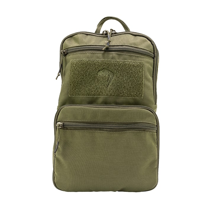 Mochila VX CHARGER negra con compartimentos ampliables y tejido 700D Polytech