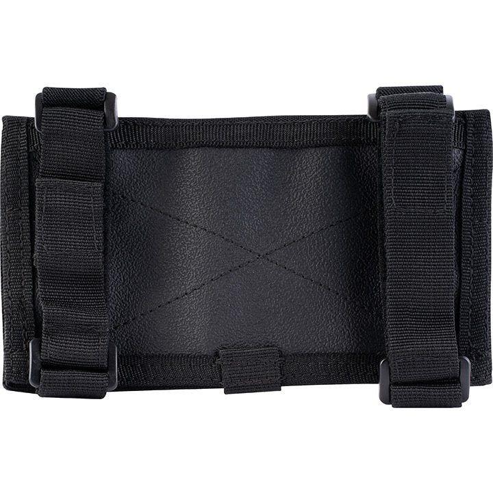 Funda ID táctica VIPER para muñeca negra con compartimentos transparentes y tejido Cordura