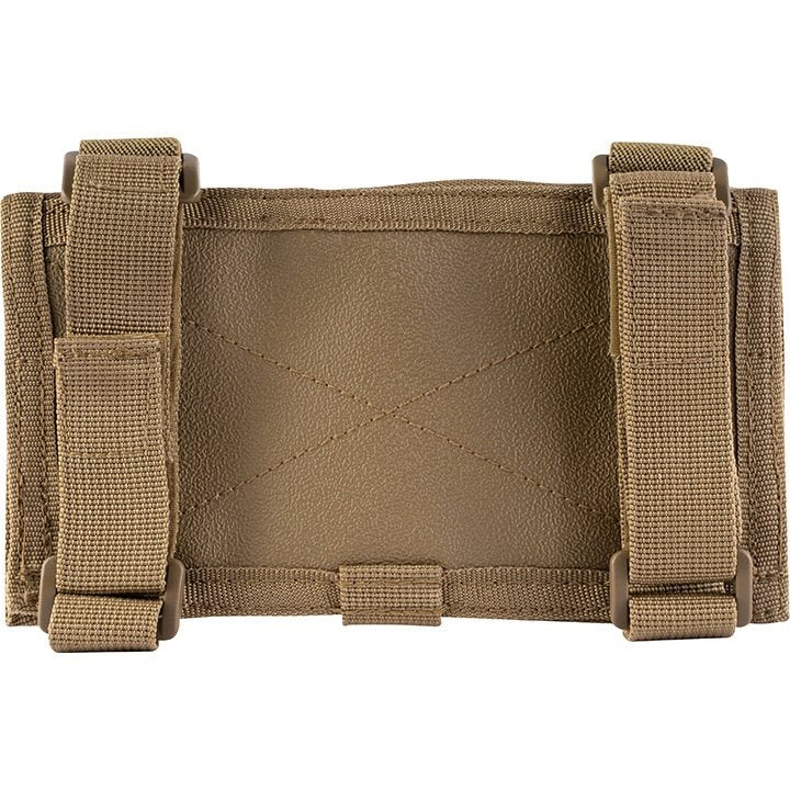 Funda ID táctica VIPER para muñeca negra con compartimentos transparentes y tejido Cordura