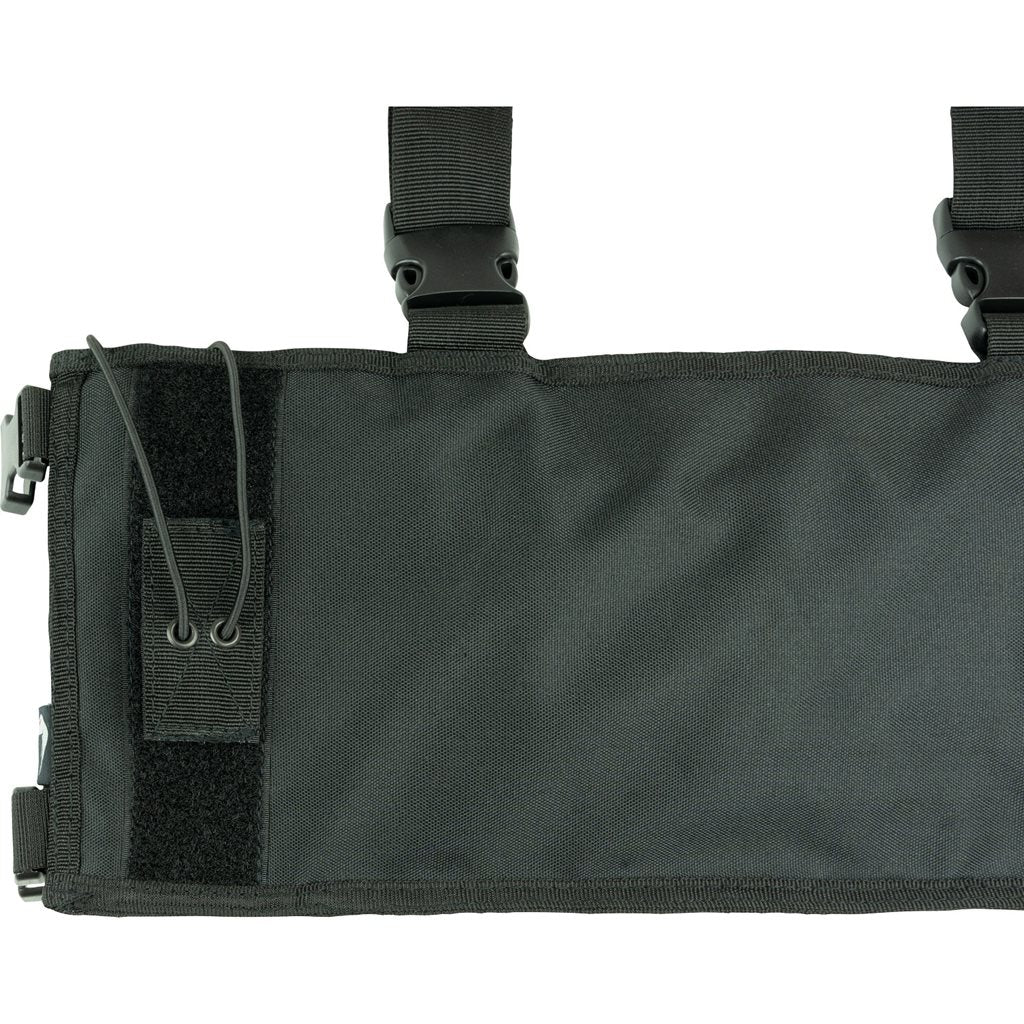 Vesta táctica Special Ops Chest Rig negra, Cordura 600D