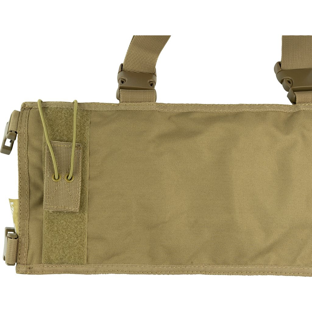 Vesta táctica Special Ops Chest Rig negra, Cordura 600D
