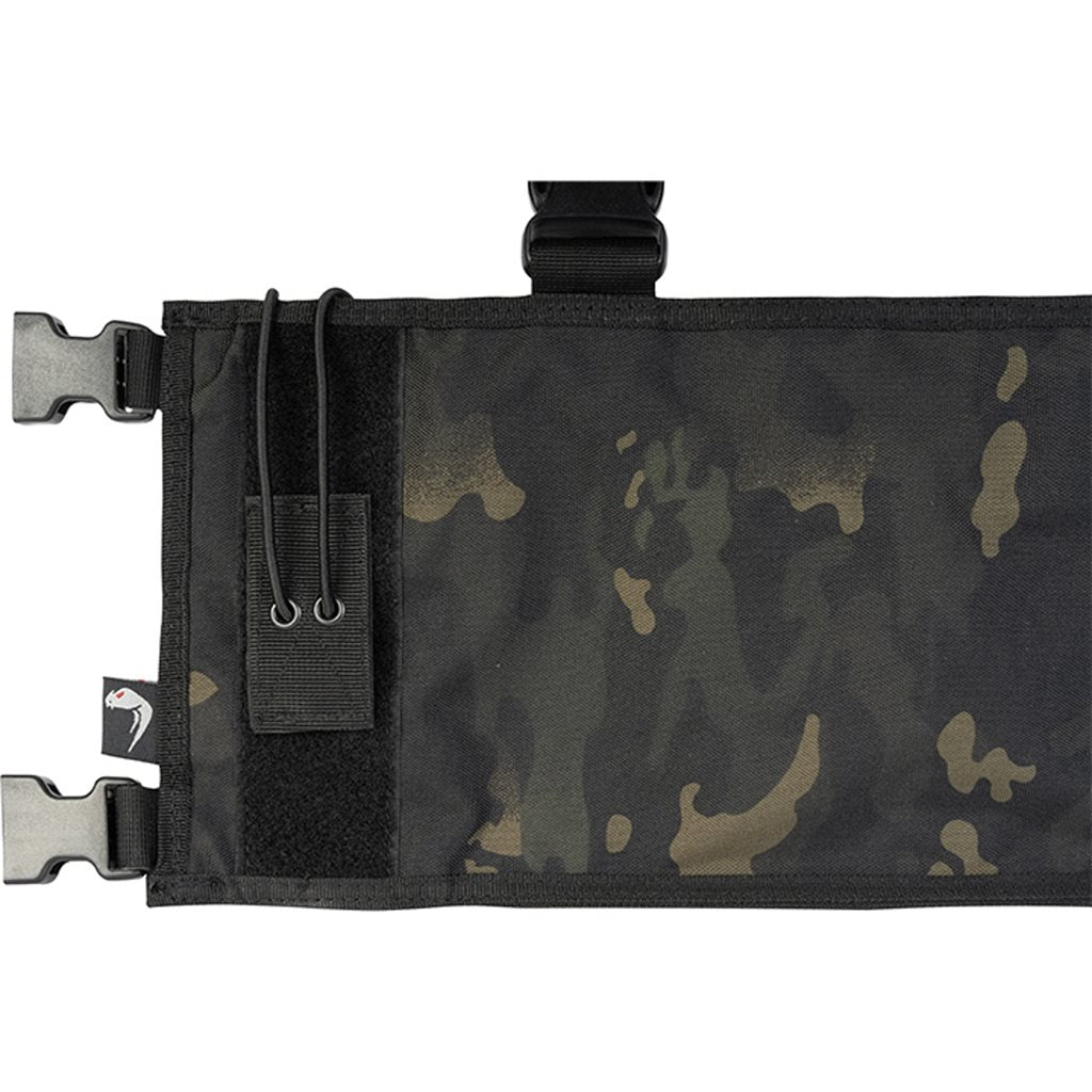 Vesta táctica Special Ops Chest Rig negra, Cordura 600D