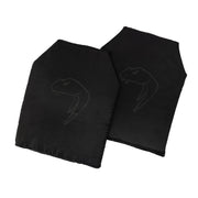 Placas de espuma negras 2 unidades con funda de nylon, medidas 26x33x2 cm