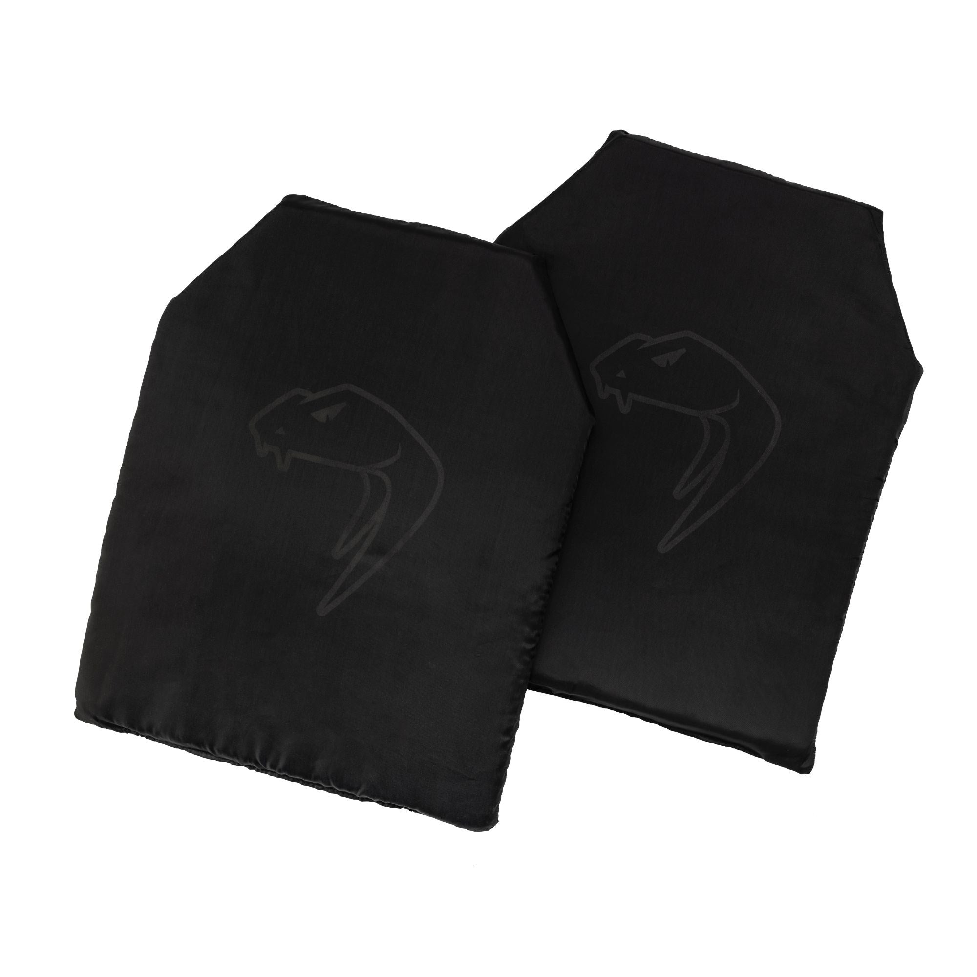 Placas de espuma negras 2 unidades con funda de nylon, medidas 26x33x2 cm