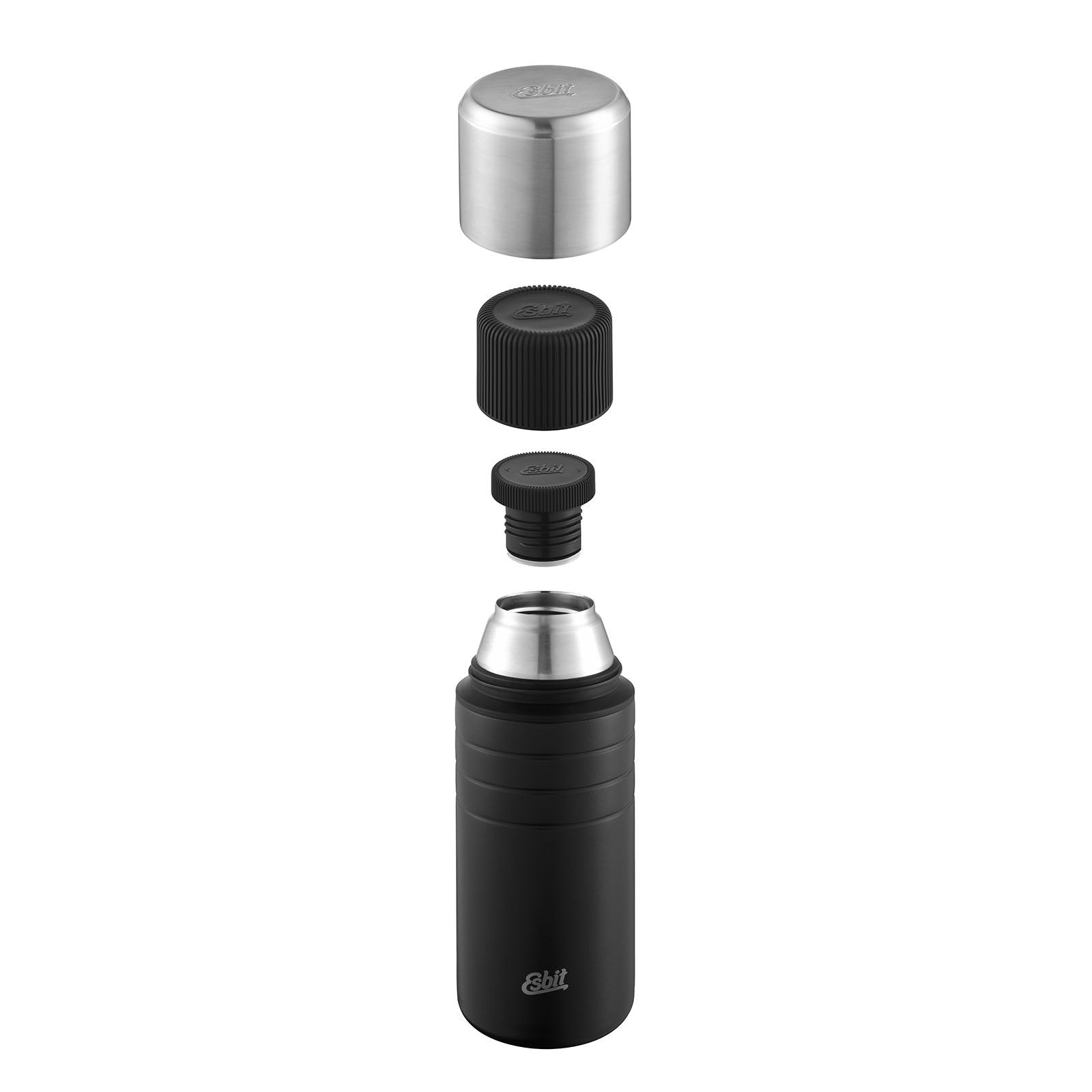 Termo ESBIT MAJORIS 1 L acero 18/8 negro