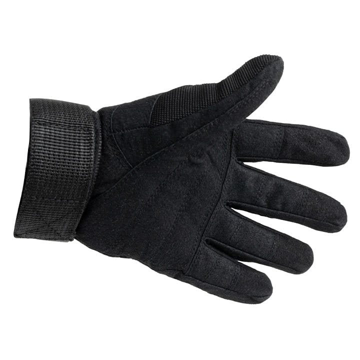 Guantes SPECIA OPS negros, guantes tácticos con cierre de dos tiras de velcro