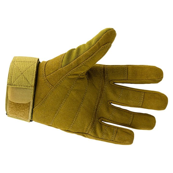 Guantes tácticos SPECIAL OPS verdes, material compuesto mejorado, cierre de velcro en muñeca