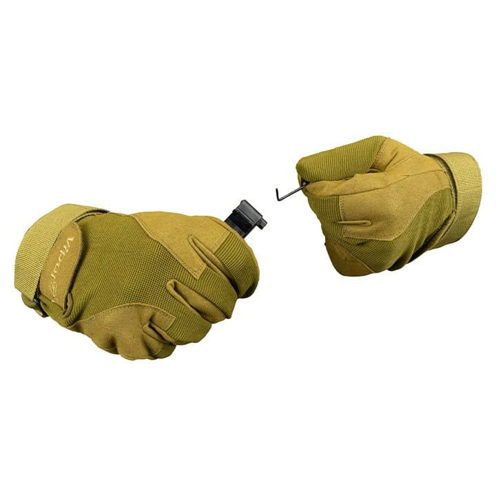 Guantes tácticos SPECIAL OPS verdes, material compuesto mejorado, cierre de velcro en muñeca