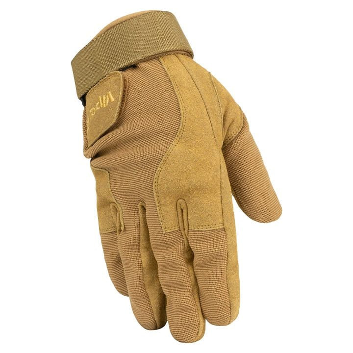 Guantes tácticos SPECIA OPS KHAKI en color caqui con dos tiras de velcro en la muñeca