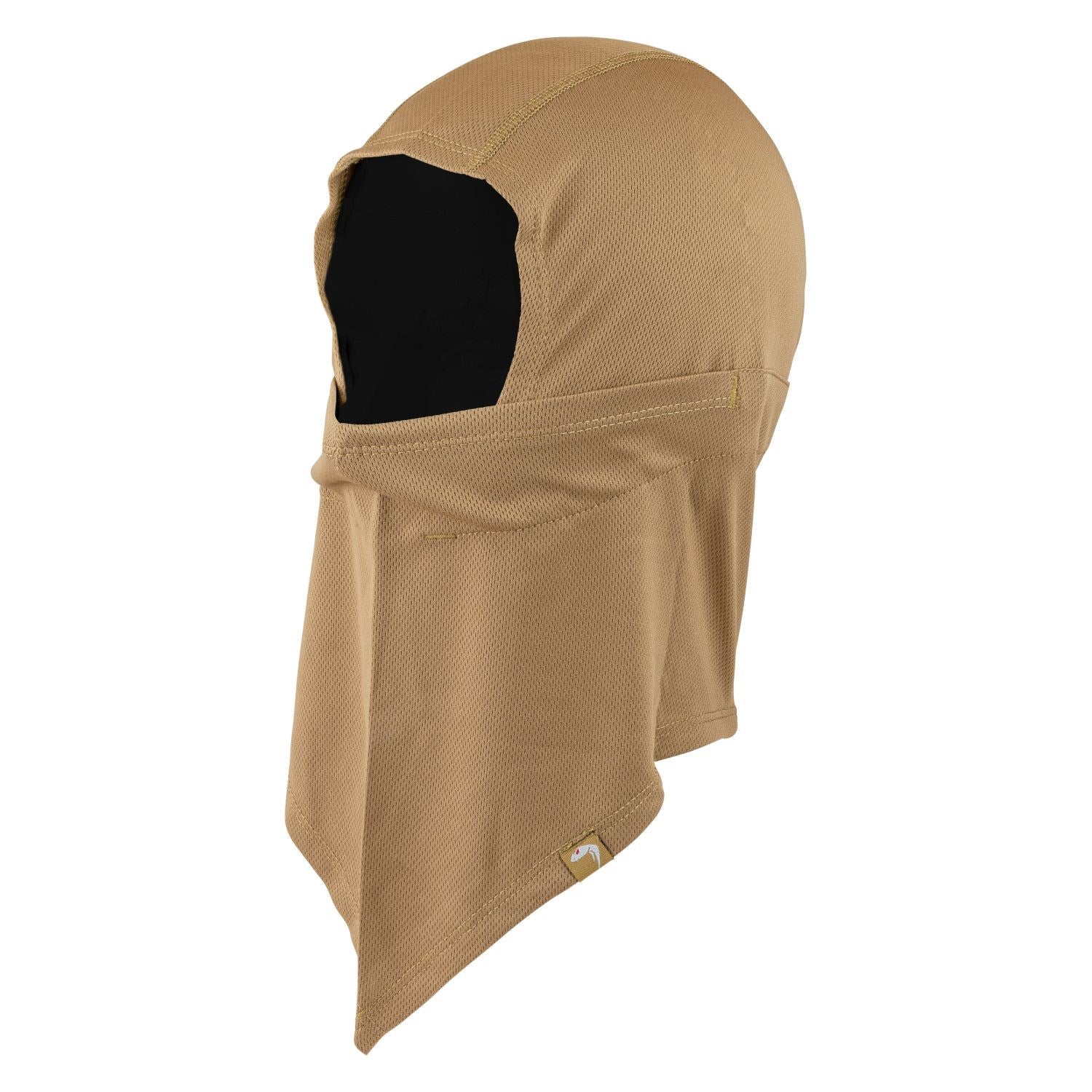 Pasamontañas/braga de cuello COVERT negro de secado rápido