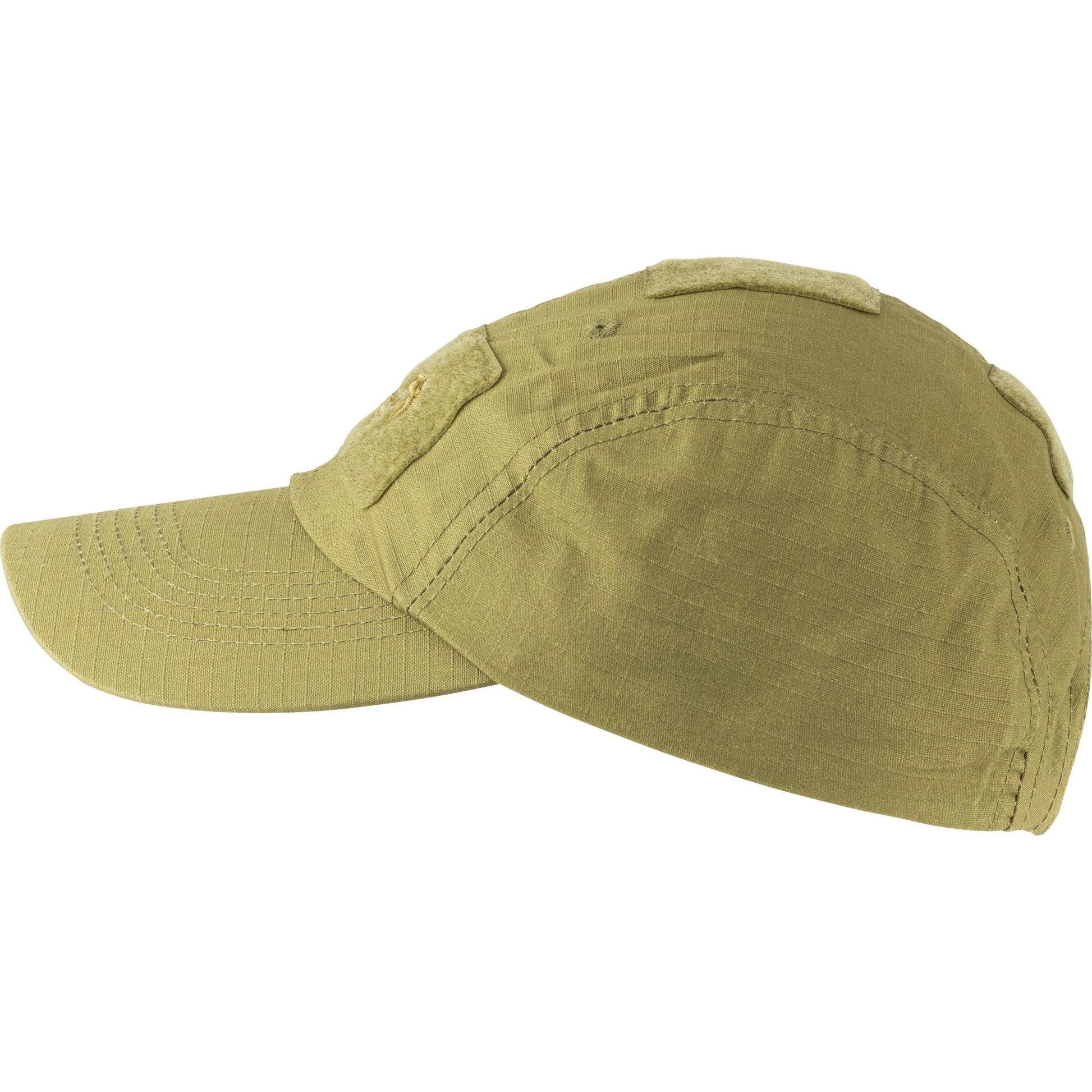 Gorra baseball ELITE rip-stop negra con cierre de velcro